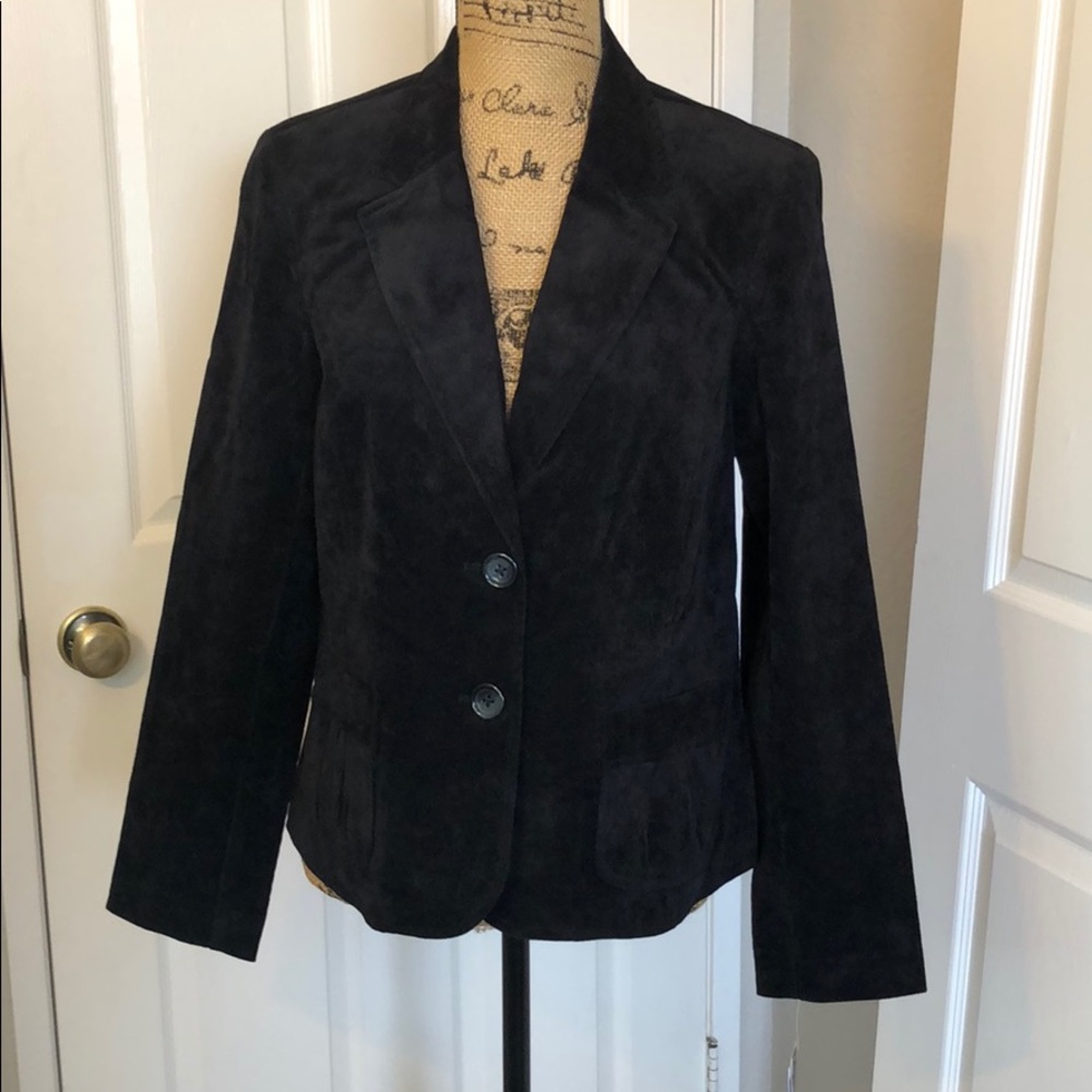 Counterparts black lightweight corduroy blazer